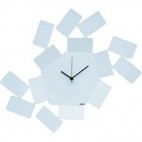 Reloj de pared en acero inoxidable Alessi