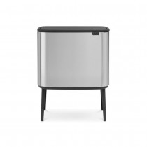 CUBO BO TOUCH BIN 36L 1 COMPARTIMENTO MATT STEEL