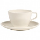 ARTESANO ORIGINAL TAZA CAFÉ CON LECHE CON PLATO