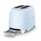 TOSTADOR 2 REBANADAS COLOR AZUL SMEG