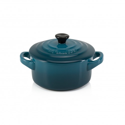 MINI COCOTTE REDONDA DEEP TEAL LE CREUSET