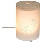 Lampe Berger Aroma Relax - Difusor eléctrico (Cristal, Satinado, 475 ml), Color Blanco