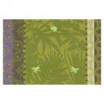 Le Jacquard Francais Bahia jungle - Manteles individuales(36 x 50 cm) verde