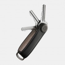 ORBITKEY ORGANIZADOR DE LLAVES CUERO NEGRO