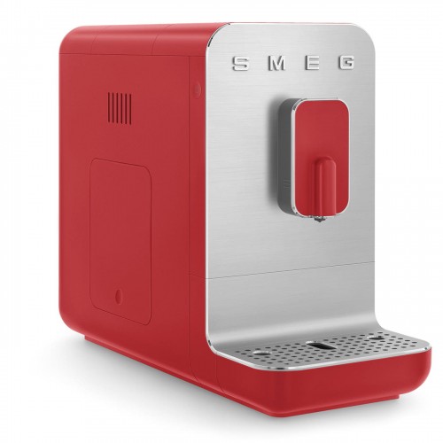 SMEG CAFETERA SUPERAUTOMATICA ROJA