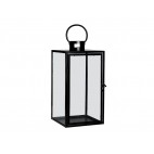 PORTAVELAS FAROL MET.NEG 22X22X54