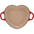 LE CREUSET COCOTTE CORAZON HIERRO FUNDIDO