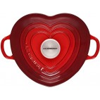 LE CREUSET COCOTTE CORAZON HIERRO FUNDIDO