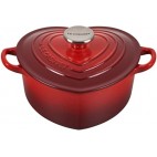 LE CREUSET COCOTTE CORAZON HIERRO FUNDIDO