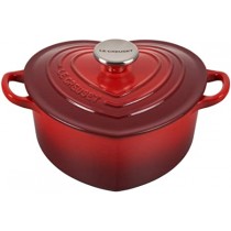 LE CREUSET COCOTTE CORAZON HIERRO FUNDIDO