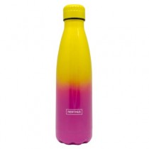 Botella doble pared degradado 500ml