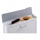 MUEBLE ZAPATERO METÁLICO KIBO, 4 COMPARTIMENTOS