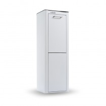 CUBO DE BASURA Y RECICLAJE LACADO, 2 CUBOS GRAN CAPACIDAD