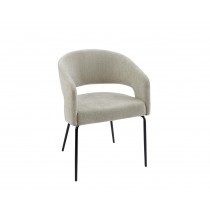  SILLA TAPIZADA MILA 56X56X82CM