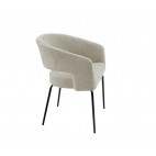  SILLA TAPIZADA MILA 56X56X82CM