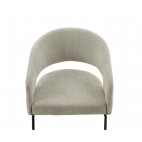  SILLA TAPIZADA MILA 56X56X82CM