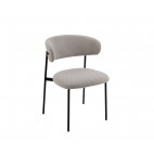 SILLA TAPIZADA LUCY 58X55X80CM