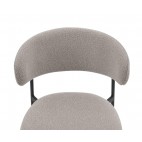 SILLA TAPIZADA LUCY 58X55X80CM