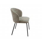  SILLA TAPIZADA LINA BEIGE 59X56X79
