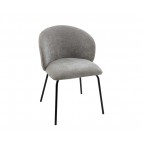SILLA TAPIZADA LINA GRIS 59X56X79