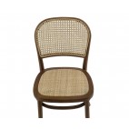 SILLA LAURENCE OLMO OSCURA 45X42X86