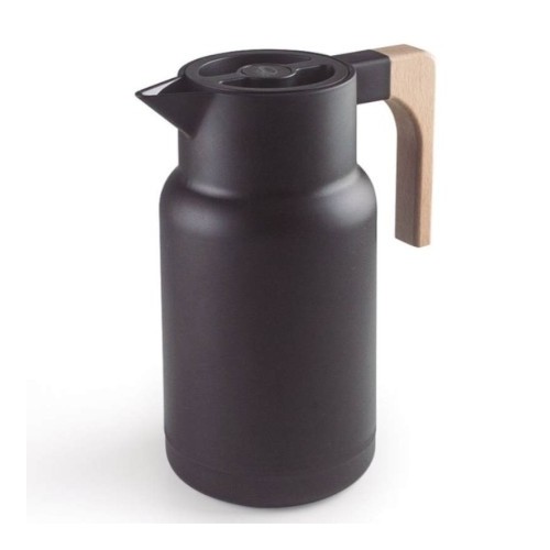 JARRA TERMO WOOD BLACK & WHITE DE LACOR