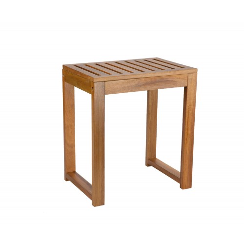 TABURETE ACACIA 40X28X45CM