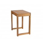 TABURETE ACACIA 40X28X45CM