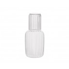 JARRA VIDRIO AGUA C/VASO 800ML