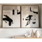CUADRO ABSTRACTO OSAKA 80X100CM