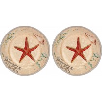 SET 2 PLATOS HONDOS MELAMINA SEALIFE