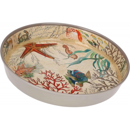 BANDEJA SERVIR MELAMINA SEALIFE