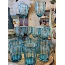 VASO TOUCH ROSE TULIPANI TURQUESA