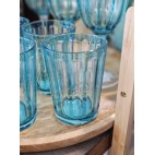 VASO TOUCH ROSE TULIPANI TURQUESA