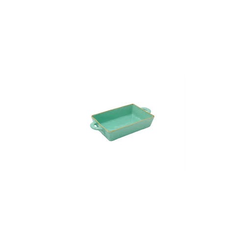 ROSE TULIPANI FUENTE HORNO CONCERTO VERDE AQUA 38 X 22 X 7,5CM