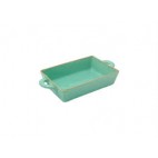 ROSE TULIPANI FUENTE HORNO CONCERTO VERDE AQUA 38 X 22 X 7,5CM
