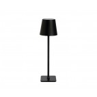 Lámpara de led inalámbrica negra
