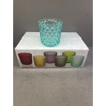 BRANDANI SET 6 VASOS COLORES DIFERENTES 53536