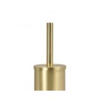 Escobilla de baño dorada de acero inoxidable