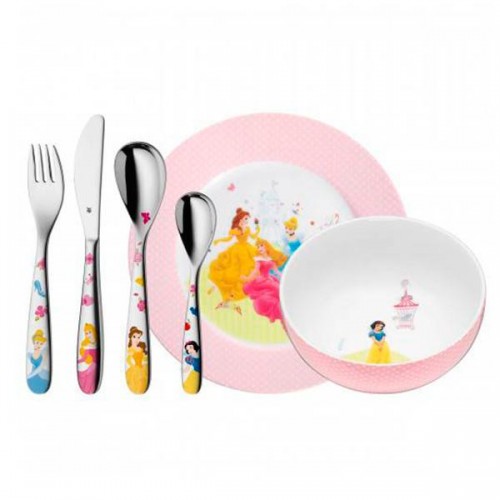 WMF JUEGO VAJILLA PRINCESA DISNEY