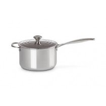 Cazo Signature de acero inoxidable con asa de soporte y tapa