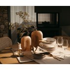 FLORERO RAINBOW VID.MARRÓN 16X20X7