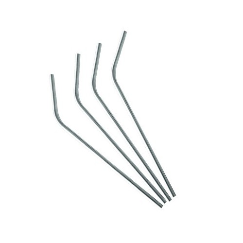 Pajitas cóctel de metal