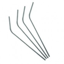 Pajitas cóctel de metal