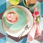 Concerto - Plato Plano 27 cm, Avorio (Blanco)