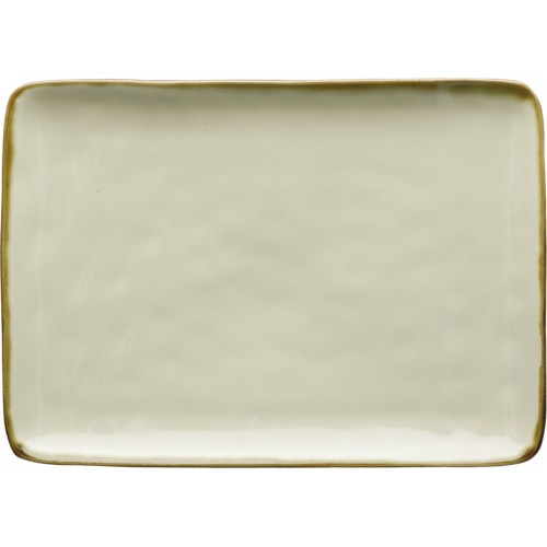 Concerto - Plato Rectangular 27 x 19 cm, Avorio (Blanco)