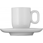 WMF Barista Juego de 2 tazas de café de 60 ml con platOs para espresso