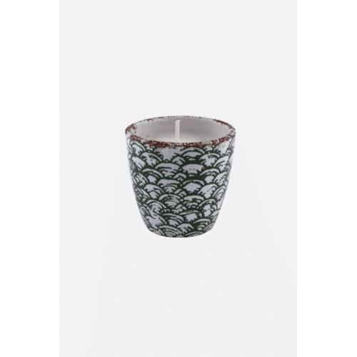 VELA EXTERIOR CITRONELA VERDE 11 X 10CM