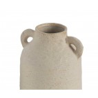 Jarrón de cerámica beige Sicily