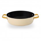 CACEROLA CER&Aacute;MICO SAMOA BEIGE 28 CM